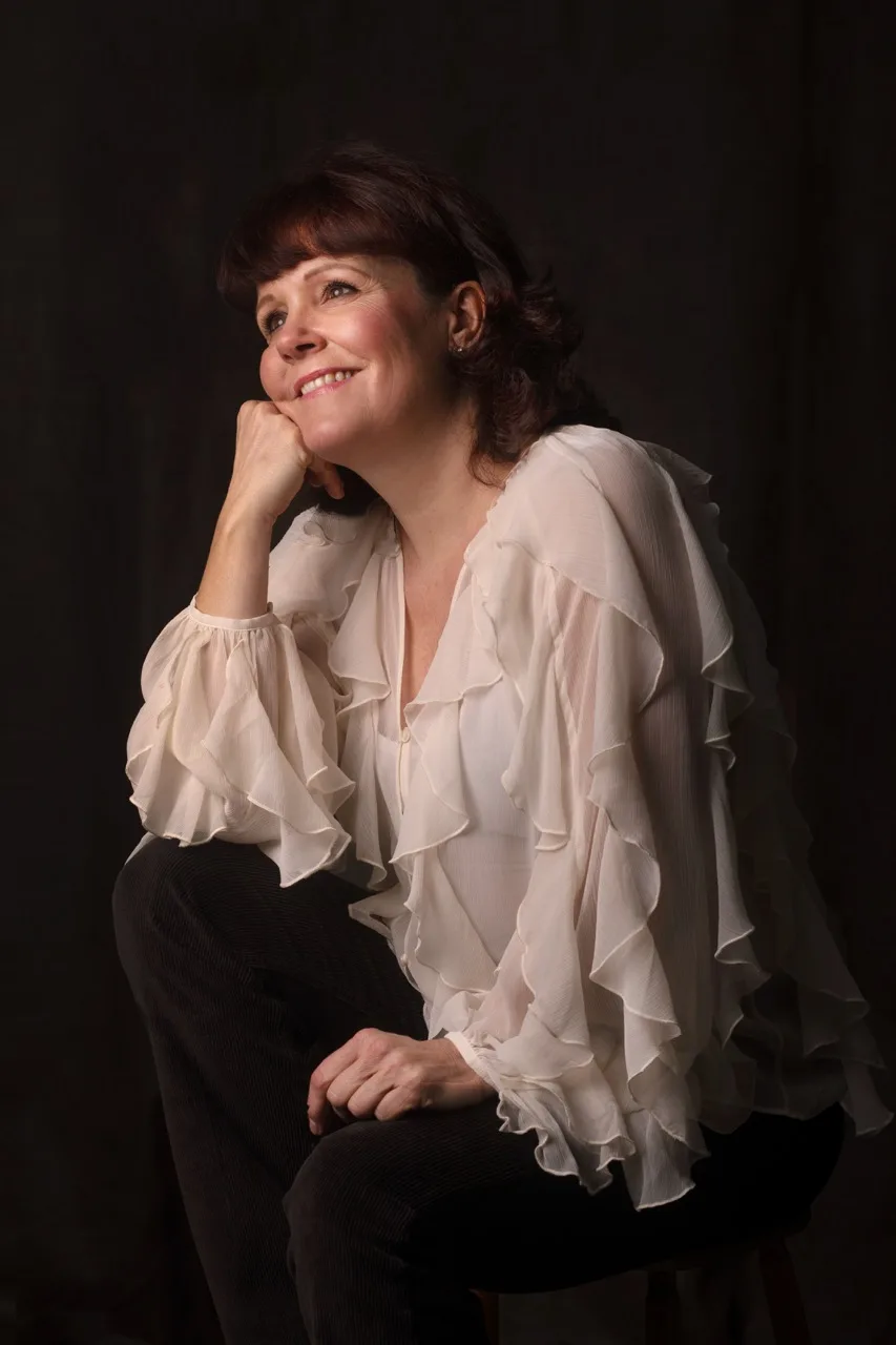 Portret van pianiste Natasja Douma